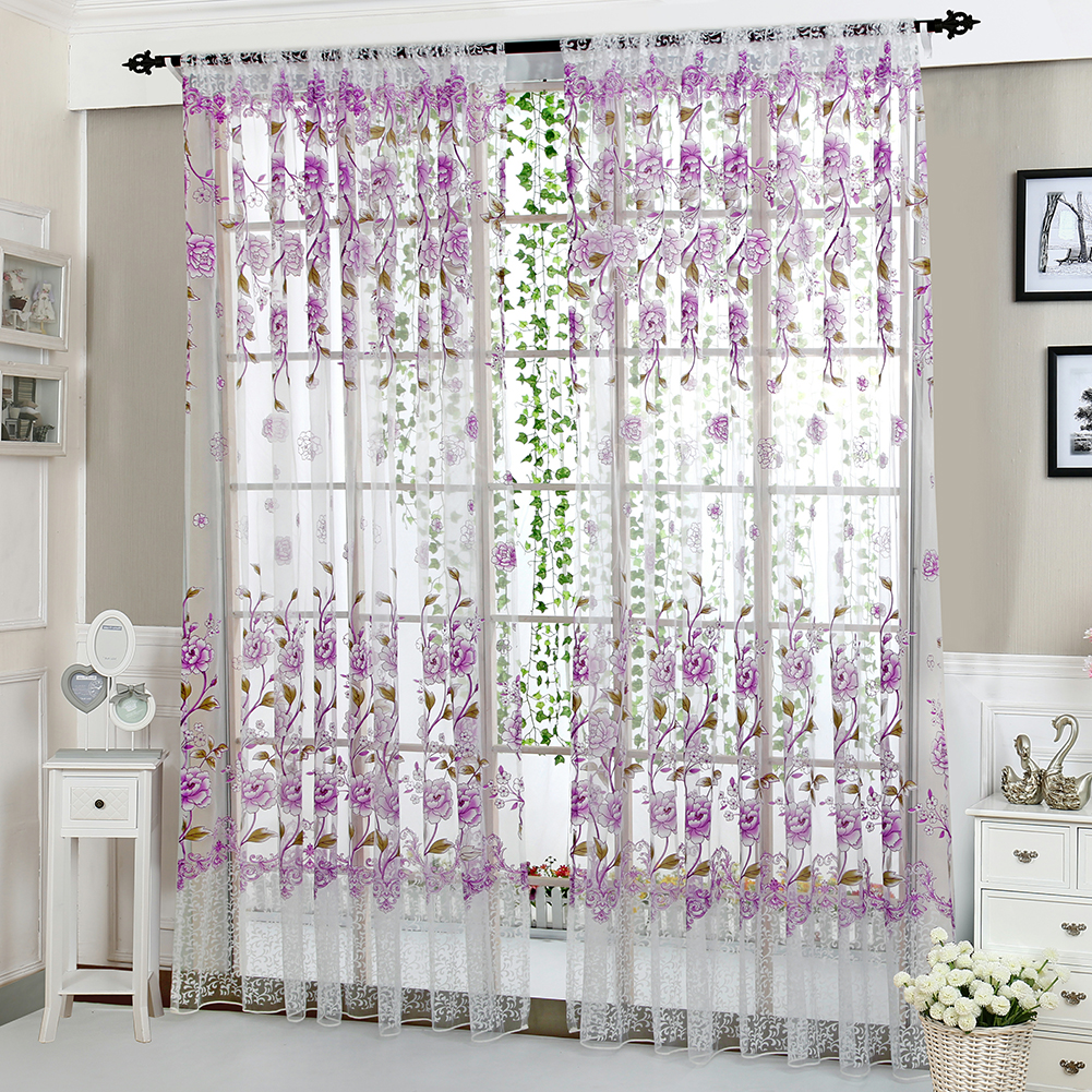 thumbnail image 3 of Drapes lijando panel ciega tela sombreado cortinas de cortina transparente divisor cortinas apagadas drapeado para golosinas de ventana, 3 of 9