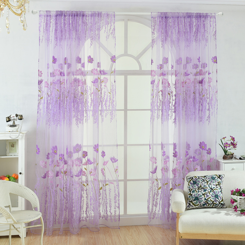 thumbnail image 3 of Panel de gasa para mosquitera de tul con impresión offset (morado), 3 of 9